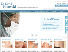 Tablet Screenshot of docteur-picovski.com